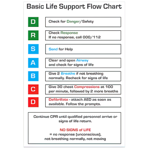 CPR Flowchart Card CWD001