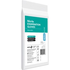Nitrile Gloves Powder Free Large Pack 5 Pairs