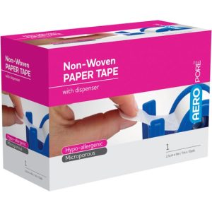 Microporous Tape with Dispenser 2.5cm x 9.1M