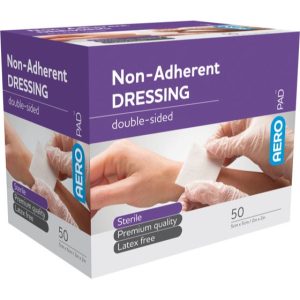 Low Adherent Dressing Pad 5cm x 5cm Box 50