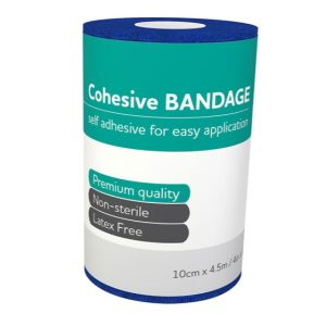 Cohesive Bandage Blue 10cm x 4.5m