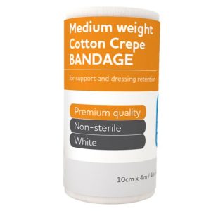 Medium Cotton Crepe Bandage 10cm x 4m