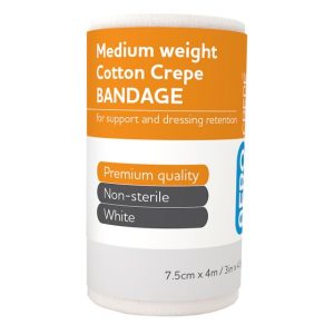 Medium Cotton Crepe Bandage 7.5cm x 4m