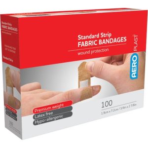 Fabric Plasters 100 Pkt