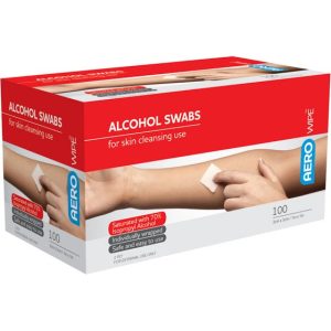 Alcohol Swab Box 100